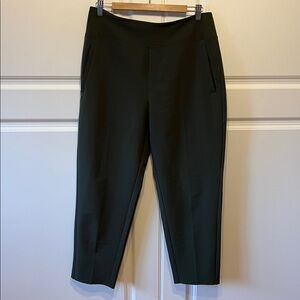 Athleta Endless High Rise Travel Pant in Olive Green, Size 12